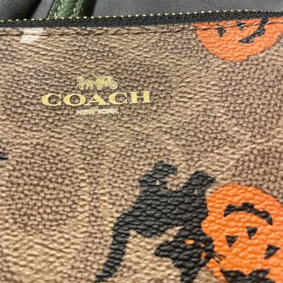 Coach Cherry, Green, and Halloween Wristlet Trio - Picture 2 of 4